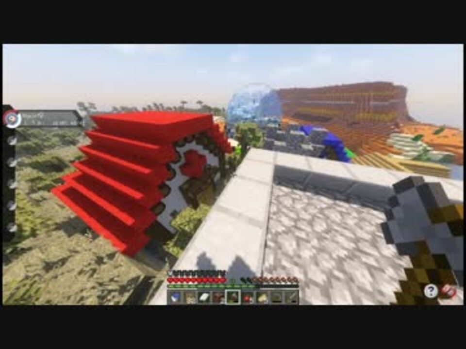 マイクラポケモンmodゲーム実況6 謎の場所に行ったら村発見 ニコニコ動画