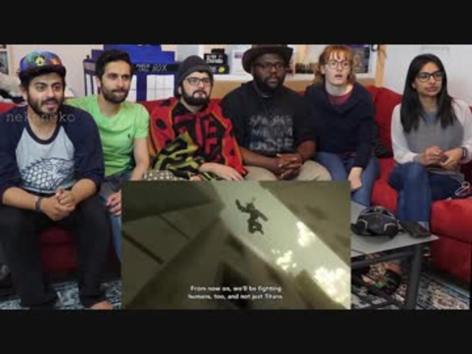 アニメ 進撃の巨人 ３期 予告映像を見た海外の反応動画 僕ヒロ42話 外国人の反応 ２ ニコニコ動画