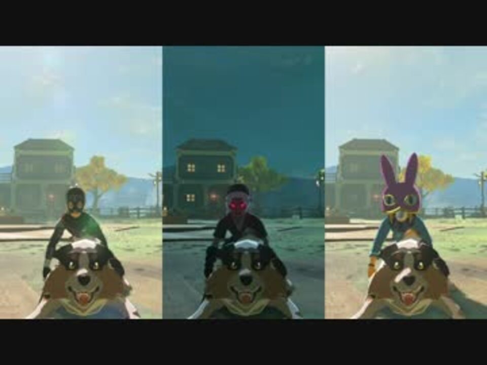 Botw ハイリア犬定点観測 かわいい ニコニコ動画