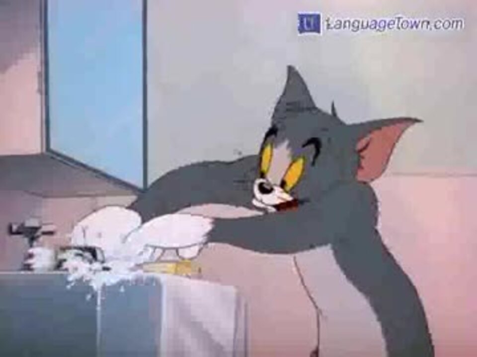 トムとジェリー(Tom and Jerry) - ウソをついたら(Polka-Dot Puss).逆再生
