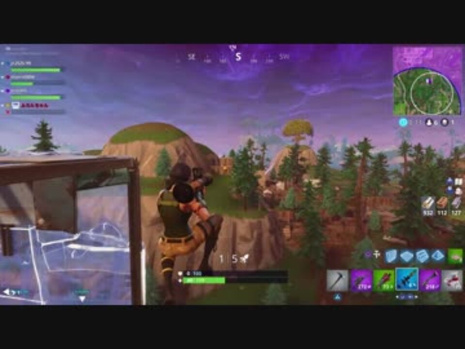 Fortnite フォートナイト 飛び交うロケットランチャー １７ ニコニコ動画