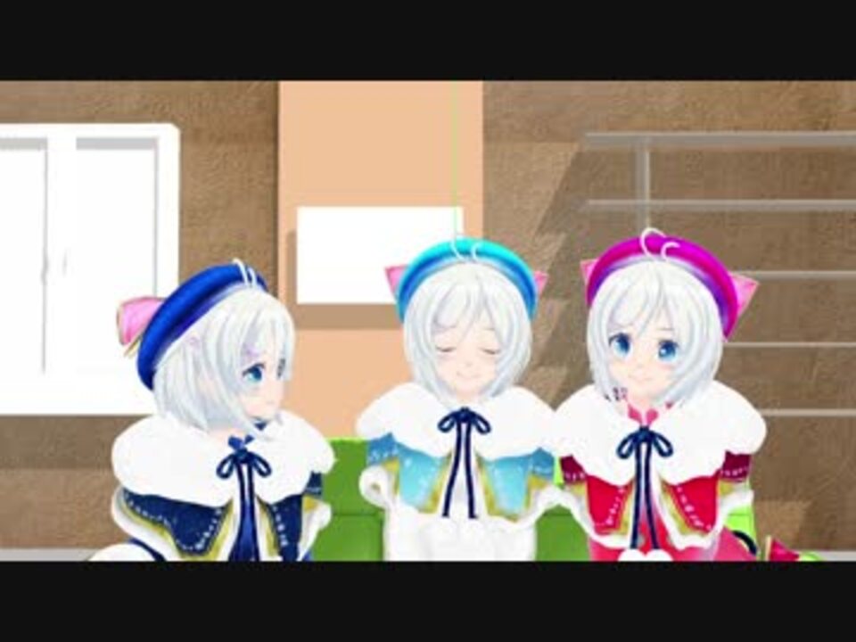 【MMD】電脳少女シロちゃん‘sとゲスト二人で『Love Logic』 - ニコニコ動画