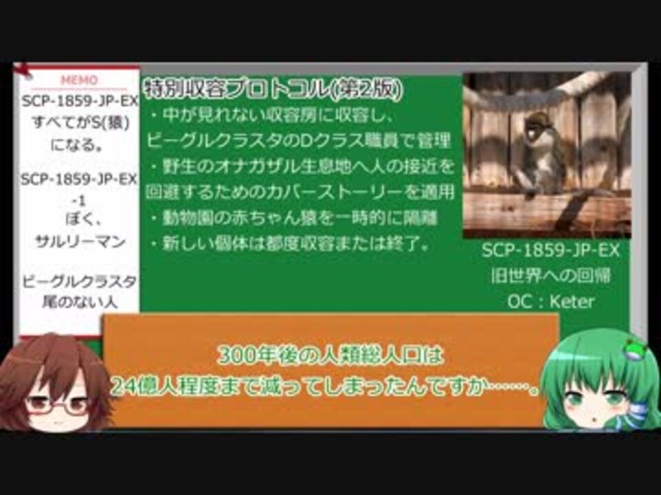 Scp財団幻想郷支部が行く 第11回 Explained ニコニコ動画