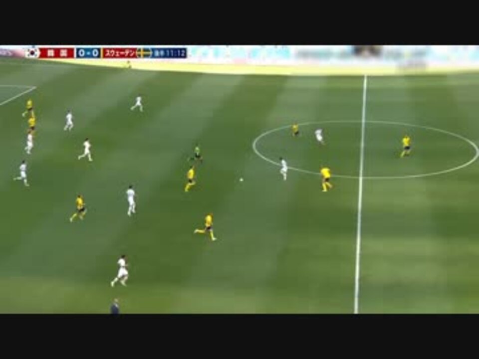 18ｗ杯 ソ連大会 スウェーデン 対 韓国 ニコニコ動画