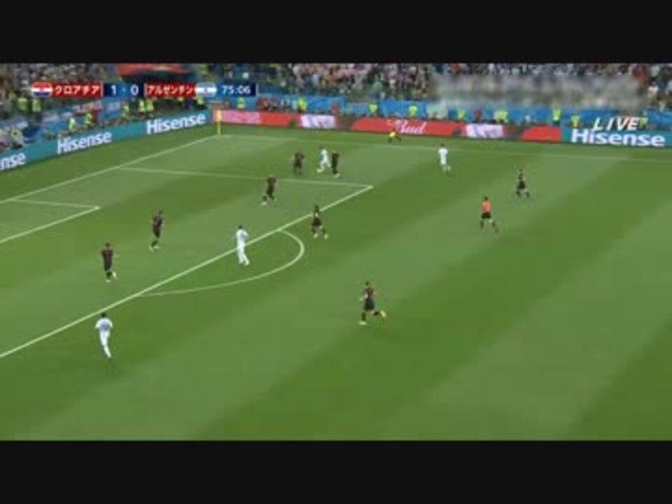 18w杯ソ連大会 アルゼンチン 対 クロアチア ニコニコ動画