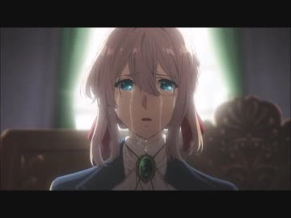 Mad Violet Evergarden Violet Snow 10話感動シーン ニコニコ動画