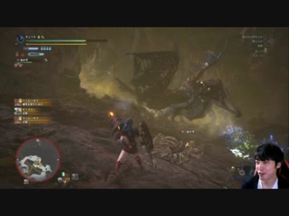 Mhw 歴戦王ヴァルハザクを溜め砲撃で快適に倒す ガンランス ニコニコ動画