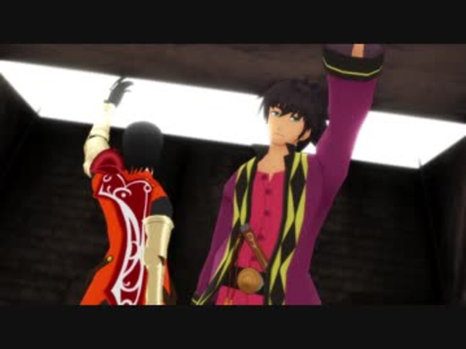 テイルズオブMMD】シュヴァーンとレイヴンで空中分解【TOV