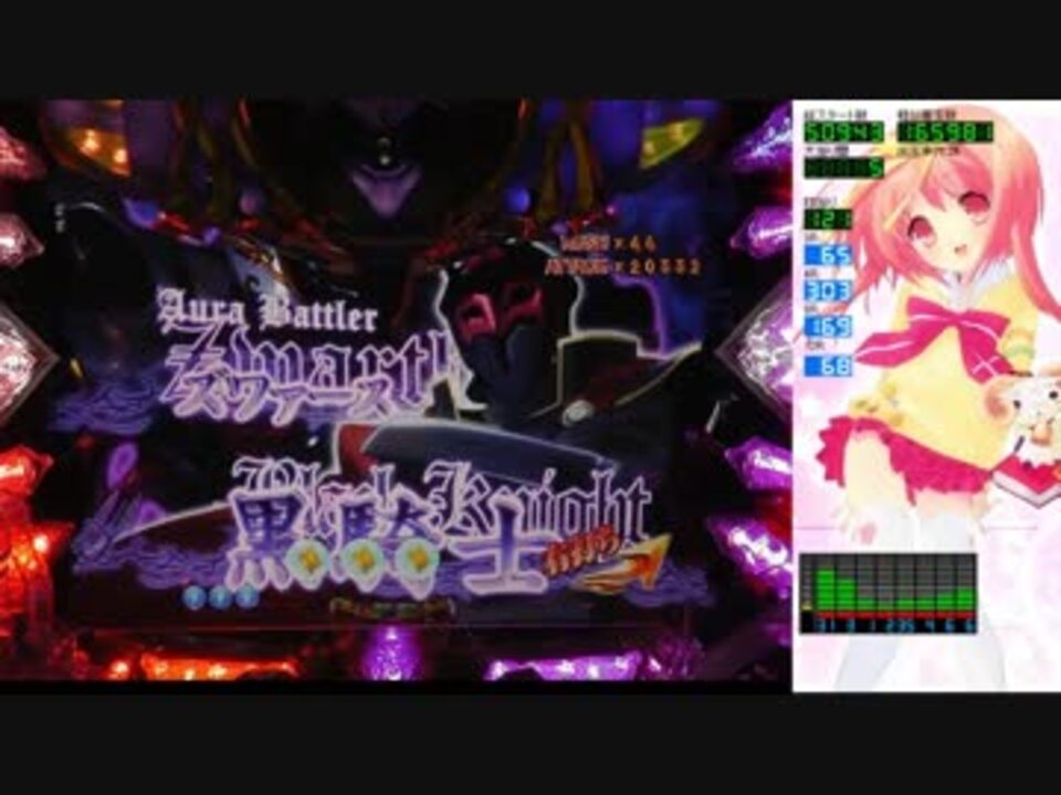 パチンコ実機 Cr聖戦士ダンバイン Fwn その6 ニコニコ動画