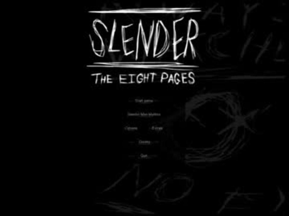 スレンダーマン Slender The Eight Pagesをやってみた ホラーゲーム Part2 ニコニコ動画