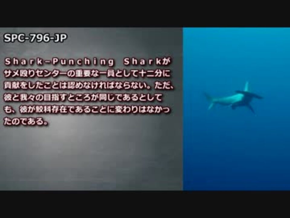 怪異538 Spc 796 Jp サメ殴りセンター ニコニコ動画