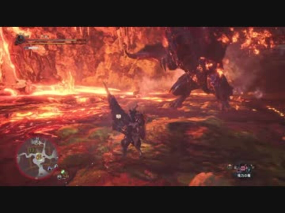 Mhw 歴戦王テオ テスカトル ランスソロ 06 03 討伐 猫 装衣 閃光無し ニコニコ動画
