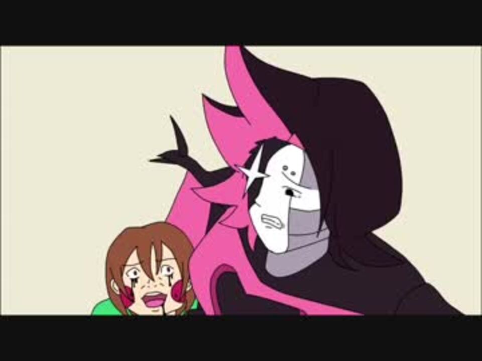 Undertale 手描き ギャグマンガ日和 シール パロ ニコニコ動画