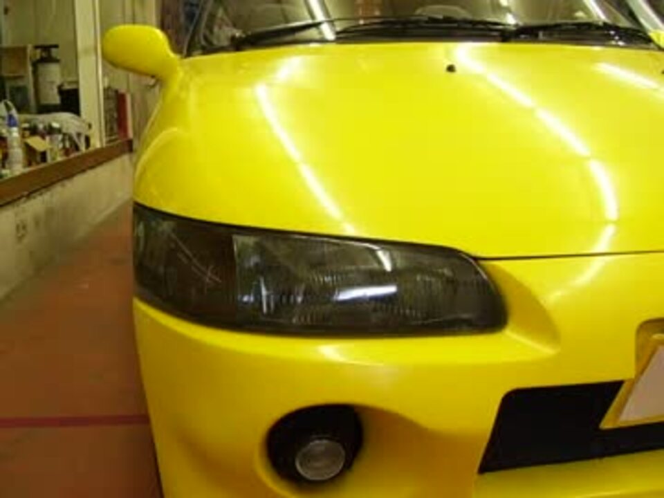 ホンダビートのヘッドライトにrsマッハ製のスモークヘッドライトカバーを付けてみた ニコニコ動画