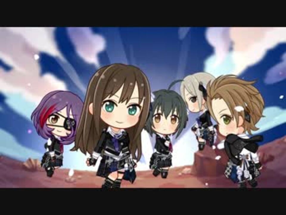 デレステmv ガールズ イン ザ フロンティア をアニメのopっぽくしてみた 2dリッチ ニコニコ動画