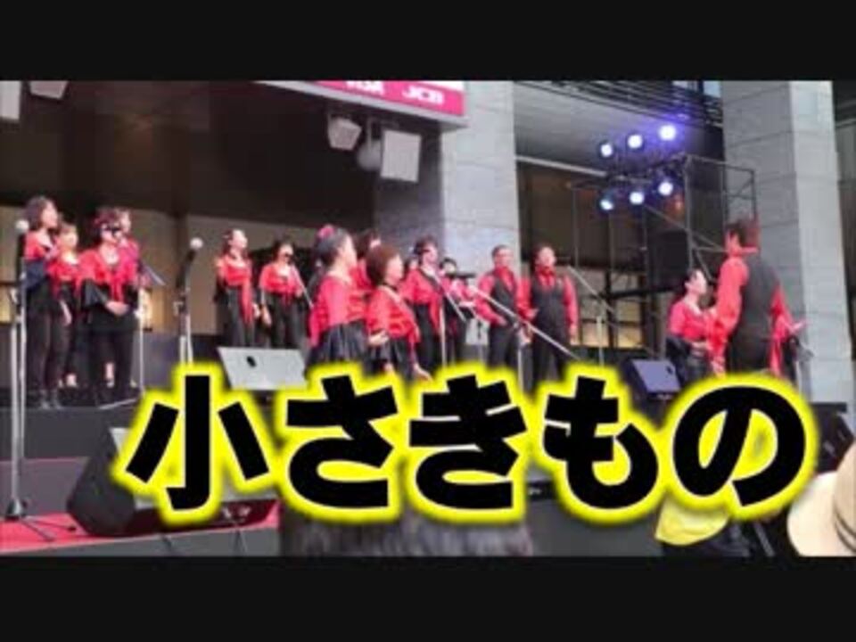 ポケモンの名曲 林明日香 小さきもの 九州ゴスペルフェスティバル 博多駅 ニコニコ動画