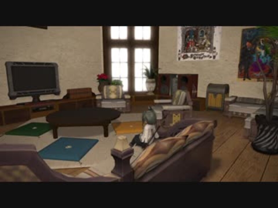 Ff14 ハウジングで色んな部屋を作る会 現代における一般的中流家庭の住まい編 ニコニコ動画