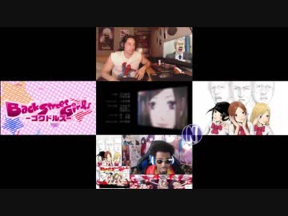 海外の反応 Back Street Girls ゴクドルズ Live Reaction Ep1 ニコニコ動画