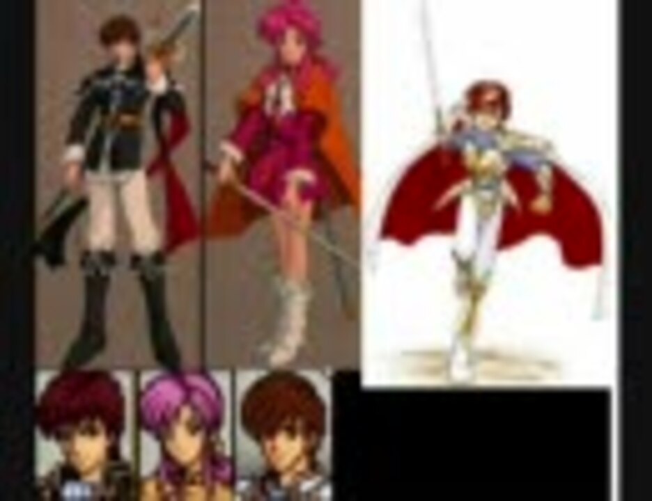 ファイアーエムブレム聖戦の系譜・トラキア776 親子・本人比較