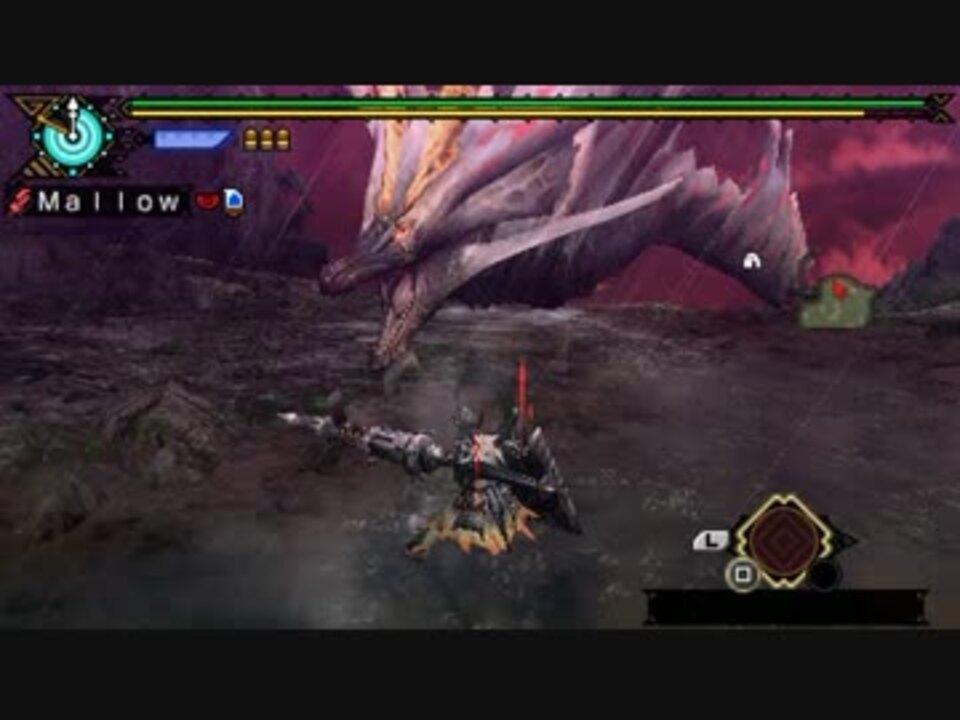 Mhp3 舞うは嵐 奏でるは災禍の調べ ガンランス 4 58 63 ニコニコ動画