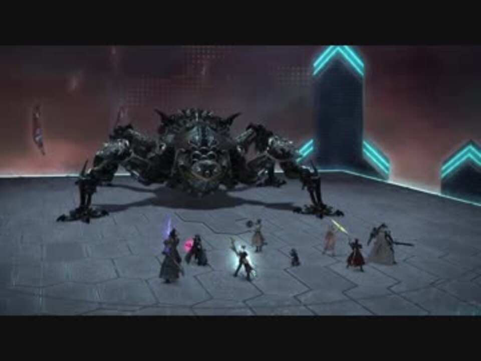 Ff14bgm エスケープ オメガアルファ３層 映像ネタバレ注意 ニコニコ動画