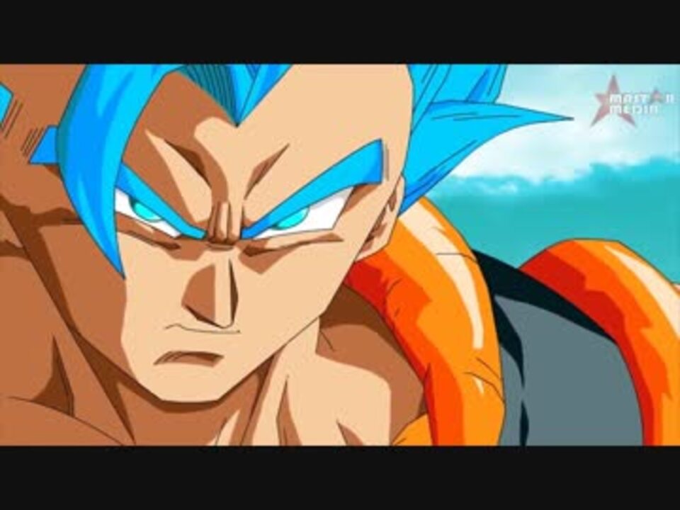 ゴジータブルー登場 孫悟空 サイタマ Vs ブラック悟空 ドラゴンボール超 Vs ワンパンマン ニコニコ動画