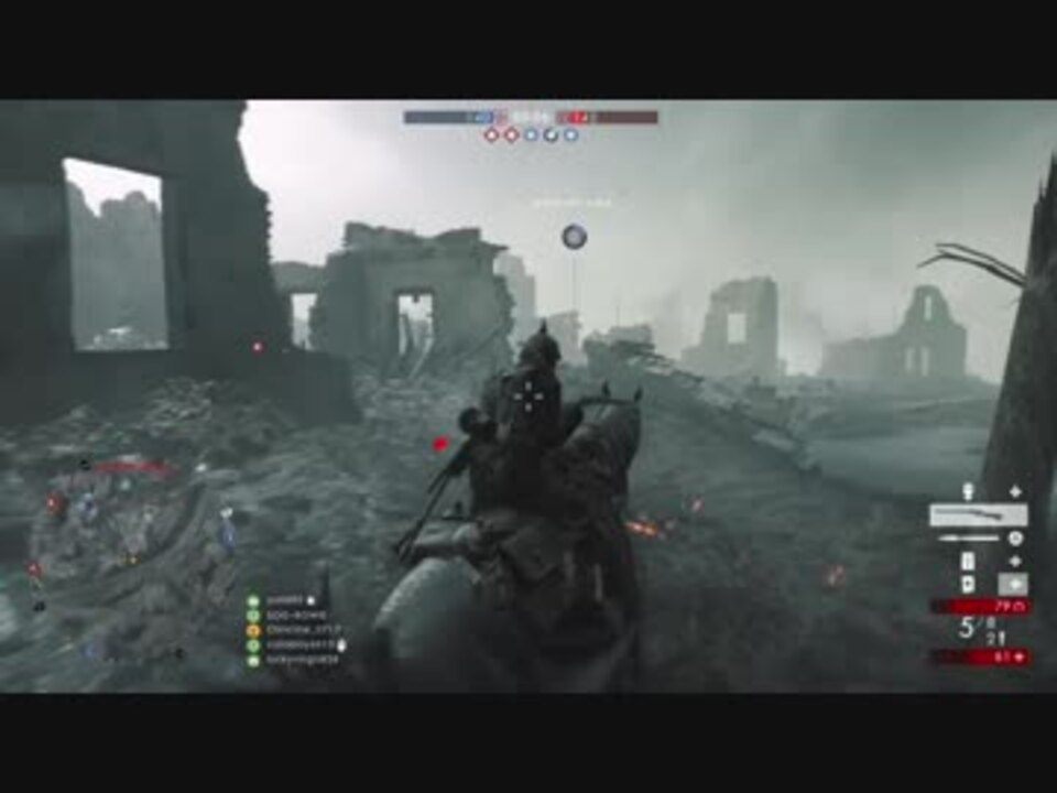 Bf1 Bfv馬祈願の騎兵動画 パッシェンデール ニコニコ動画