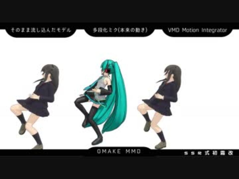 Mmd艦これ ショコラと隕石 Vmd Motion Integrator ニコニコ動画