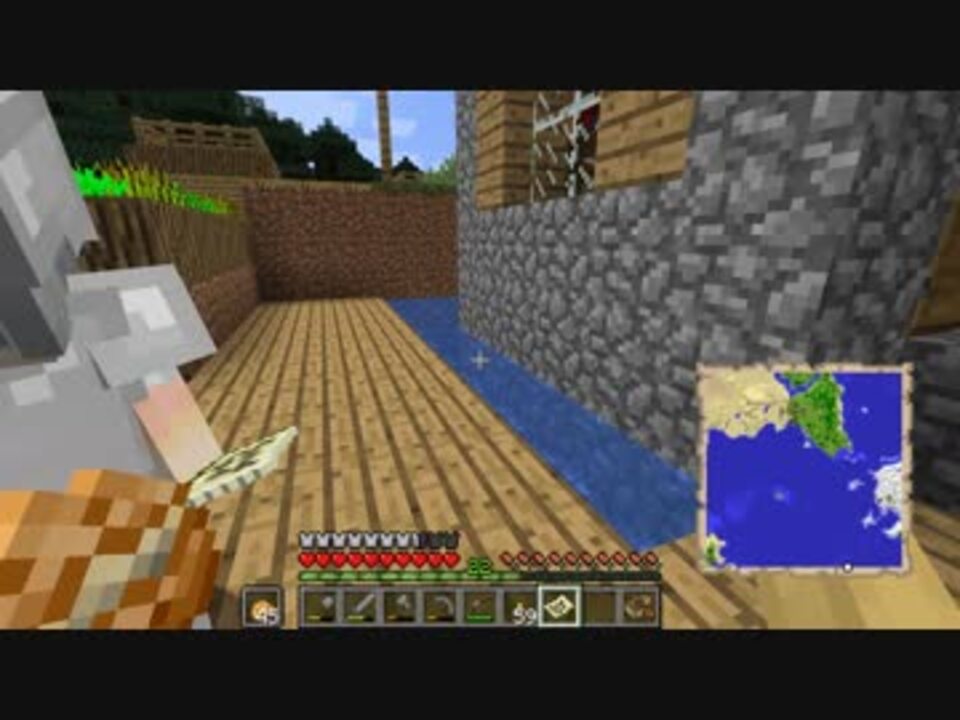 Minecraft マイクラ普通にプレイ Part6 B ダンボーと沙羅 マルチ ニコニコ動画