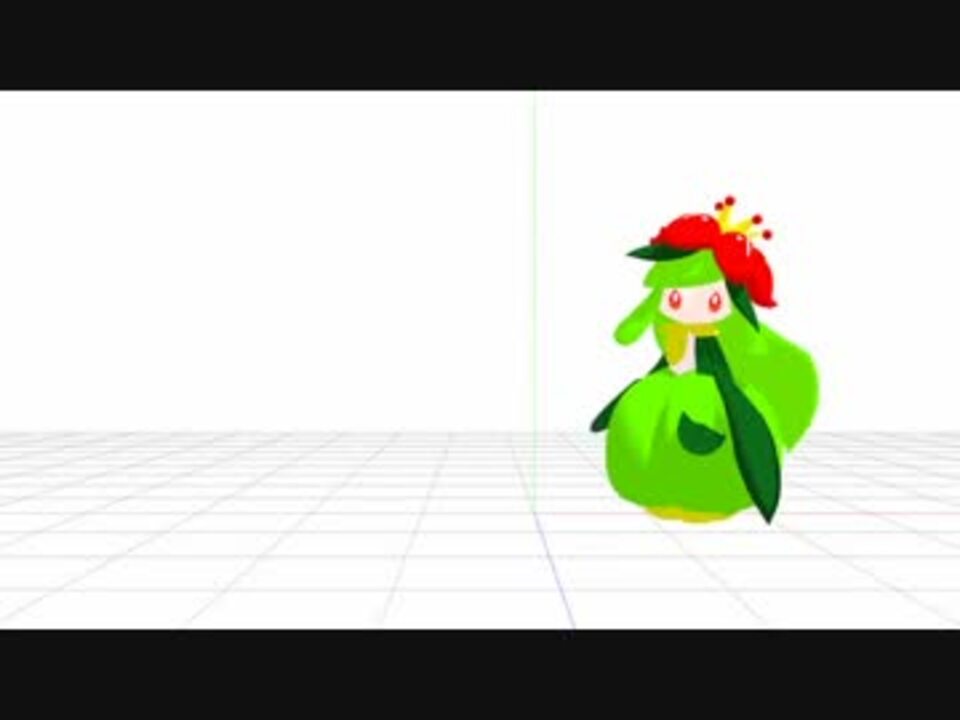 Mmdポケモン お試しドレディアちゃん モデルテスト ニコニコ動画