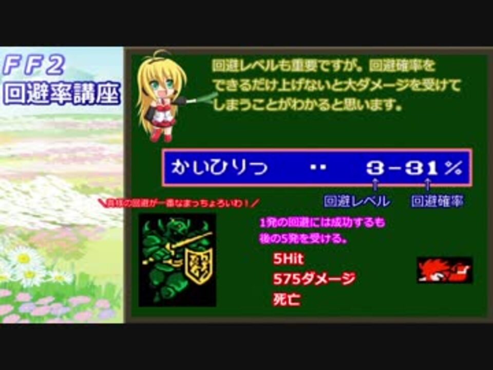 Ff2 回避率講座 Fc版 ニコニコ動画