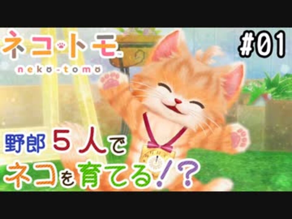 実況 野郎５人で喋る猫をいじくり倒す １週目前半 ネコ トモ ニコニコ動画