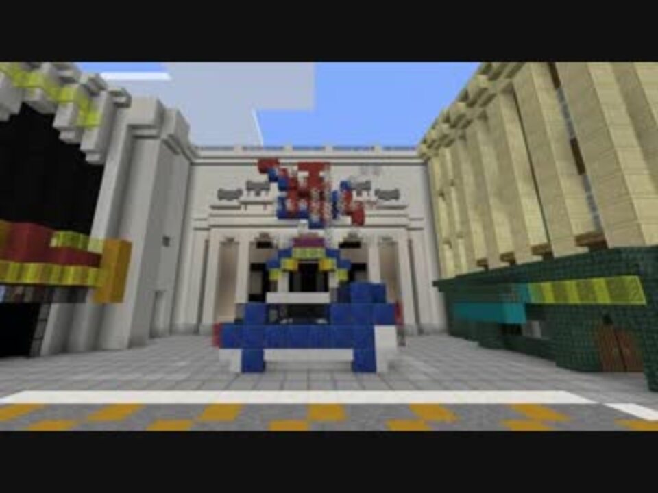 Minecraft Usj再現 スパイダーマン ザ ライド ニコニコ動画