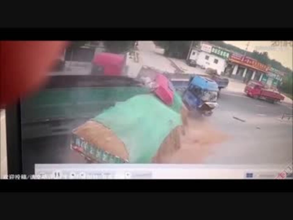 閲覧注意 R 18 18年 中国 衝撃の交通事故 8月前半集 ニコニコ動画