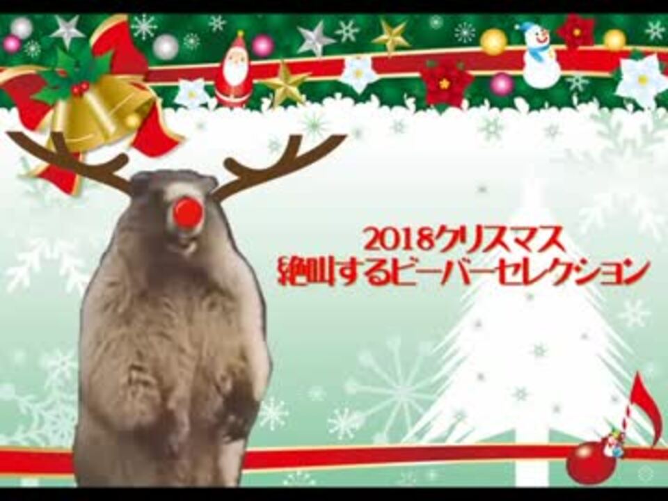 絶叫するビーバー 18クリスマス ニコニコ動画