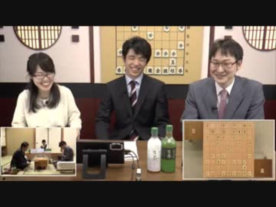 将棋 第4期叡王戦本戦羽生善治竜王vs菅井竜也七段 解説 山崎八段 藤井七段 聞き手貞升女流 2 ニコニコ動画