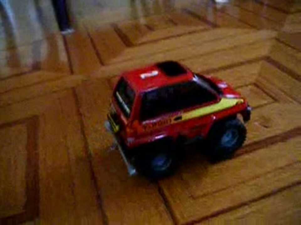 ミニ四駆○ホンダ・シティターボ○TAMIYA 旧キット 走らせた②