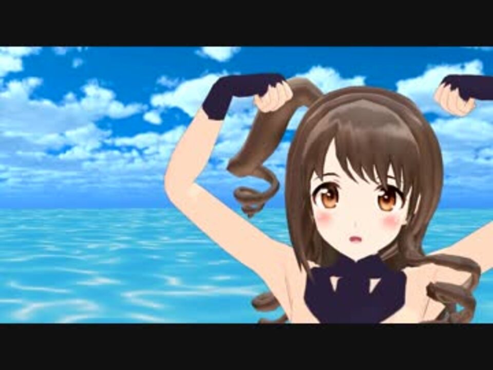 デレステmvもどき Hot Limit 限定ssr 島村卯月 クソコラmmd ニコニコ動画