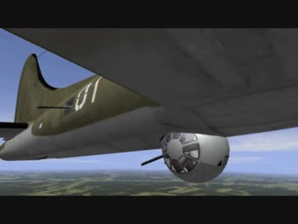 Il 2 爆撃機の下部銃座を担当 ニコニコ動画
