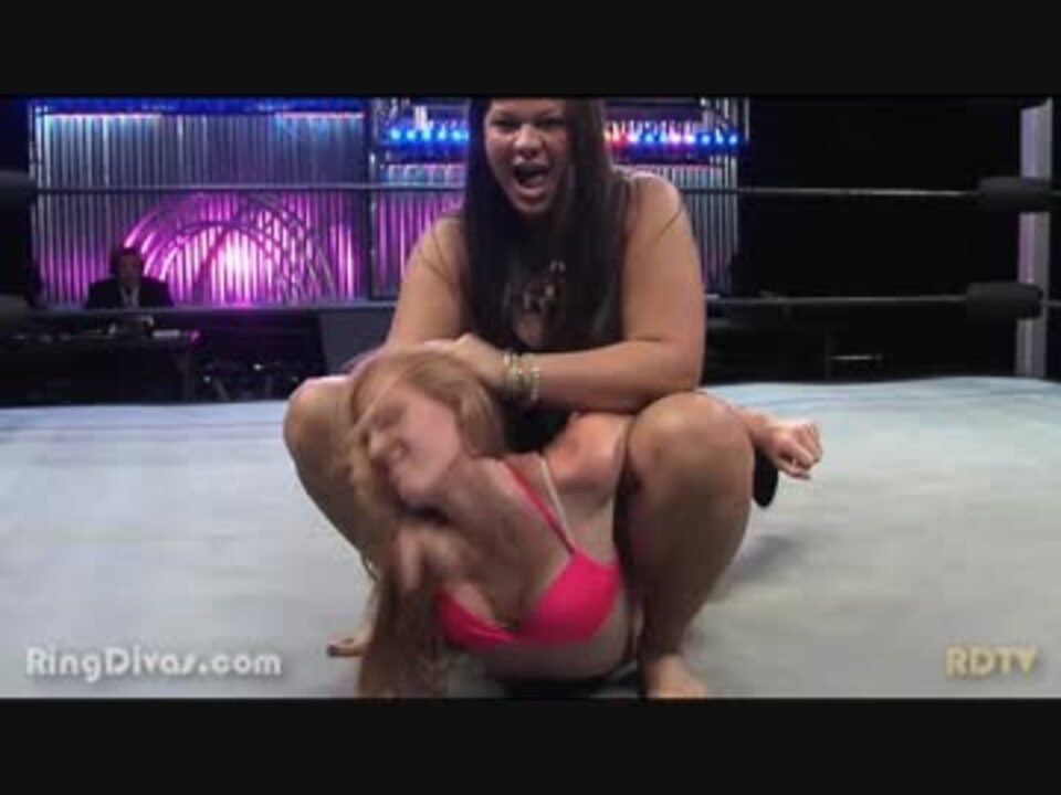 リョナプロレス ゴリラ女ｖｓブロンド美女 ニコニコ動画