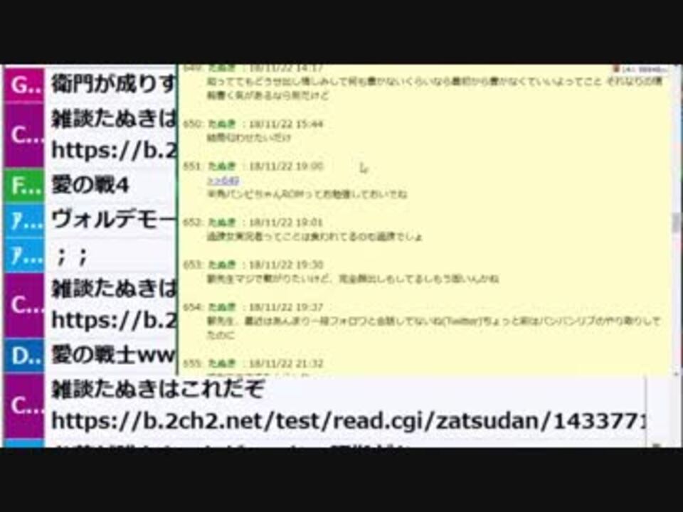 たぬき掲示板 雑談たぬきとは何 ツイキャス ふわっち ニコ生の配信者 歌い手叩きの匿名掲示板 Daily Breaker