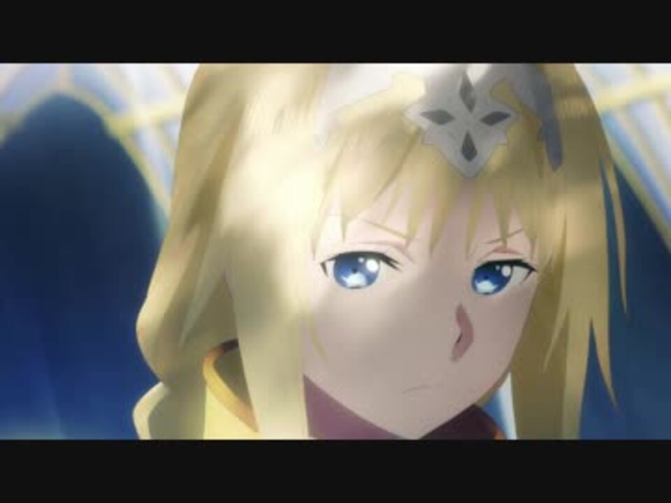 ソードアート オンライン アリシゼーション 第16話 金木犀の騎士 予告映像 ニコニコ動画