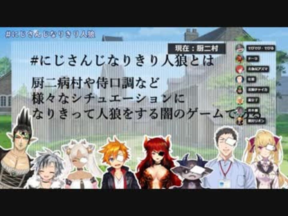 厨二病村の皆さんの名乗り口上 ニコニコ動画