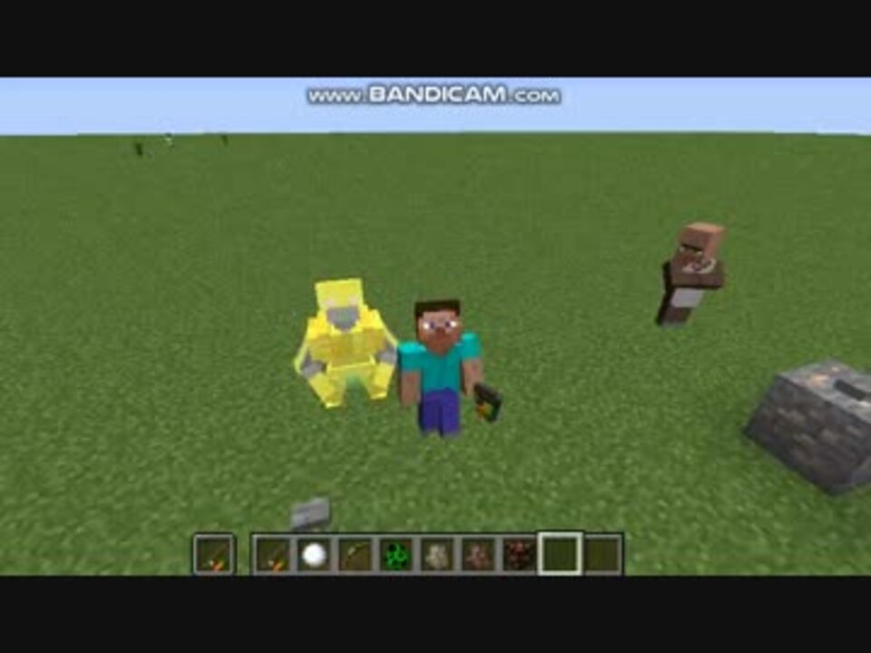 Minecraft ジョジョmodのザ ワールドをコマンドで再現してみた ニコニコ動画