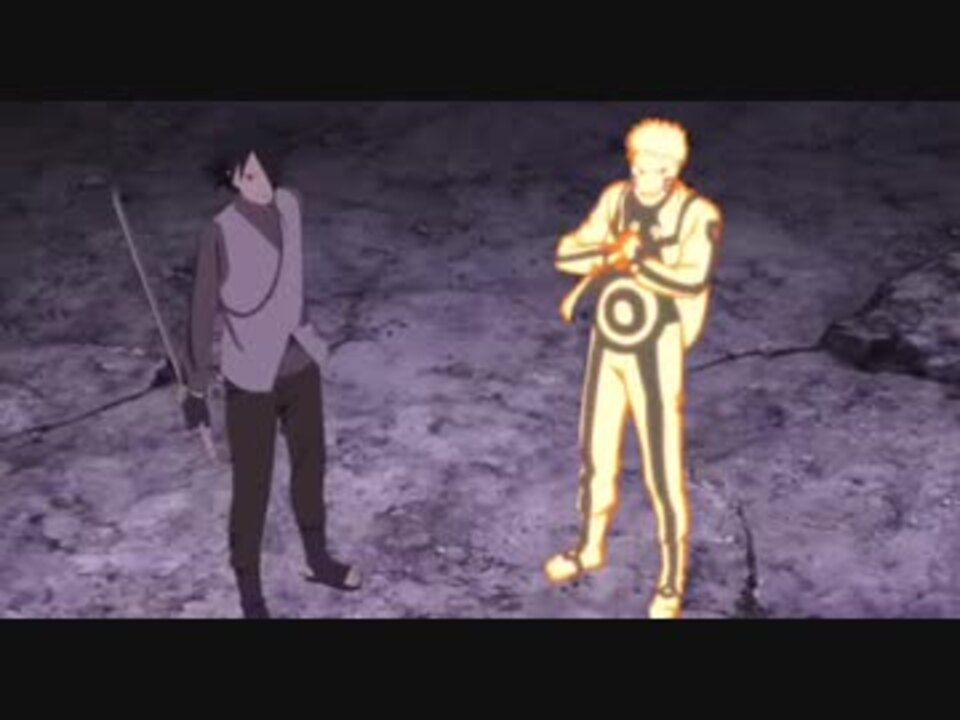 比較動画 ボルト ナルト サスケvsモモシキ Naruto Boruto ニコニコ動画