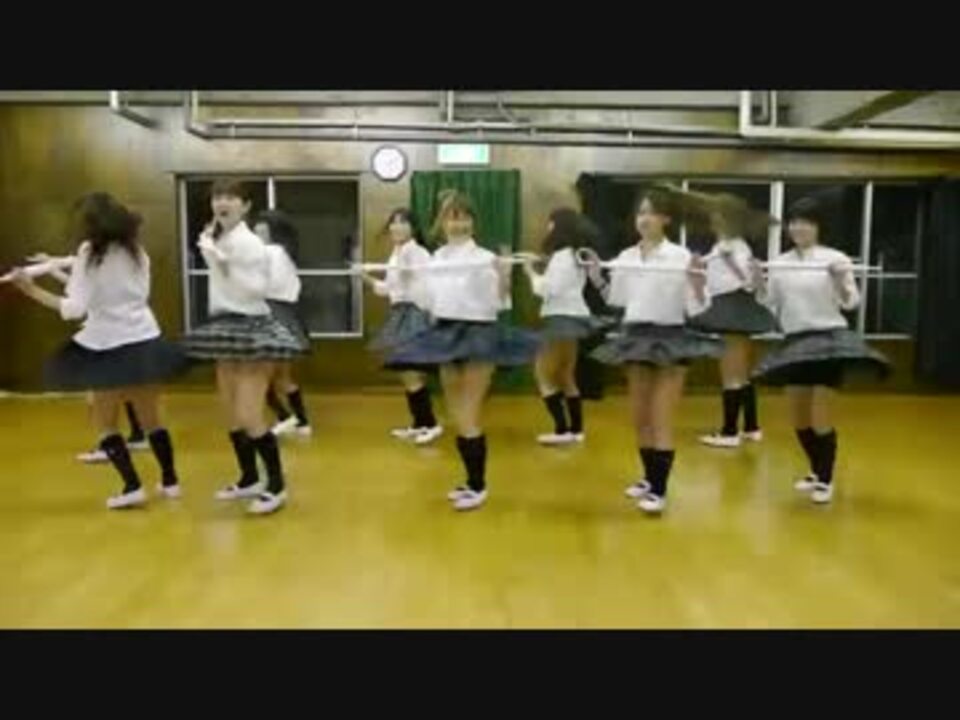 女子高生ダンス 朝がまた来る ニコニコ動画