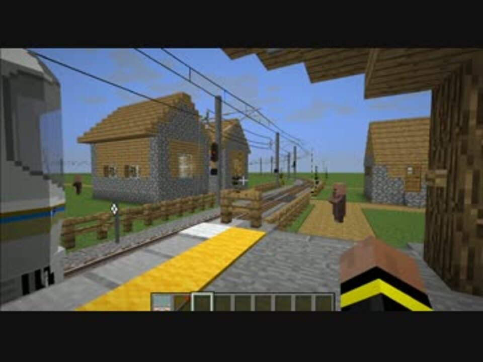 Minecraft Real Train Modで信号機と踏切を連動させてみたを再現してみた ニコニコ動画