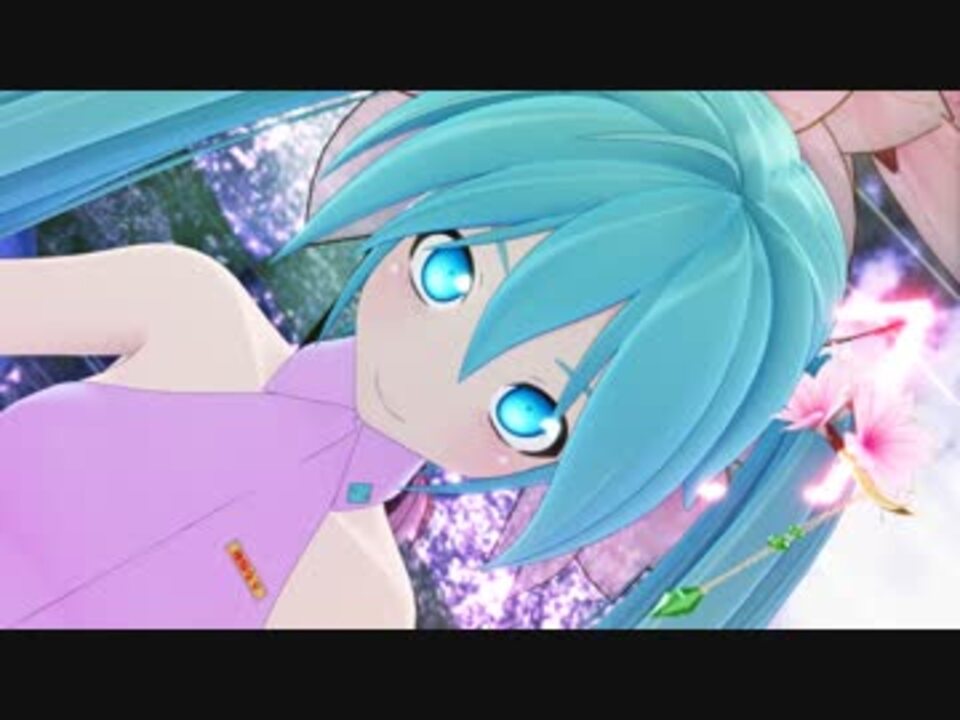 【MMD】Nari式みくさん＆ドラちゃんで「宵々古今」 夜桜 - ニコニコ動画