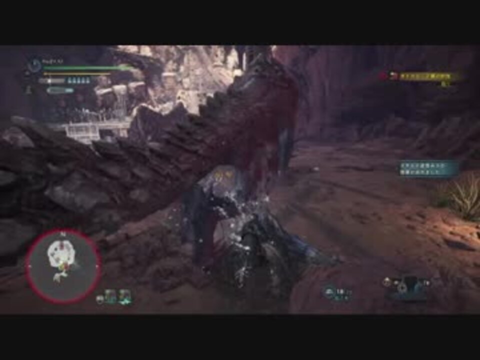 Mhw 中級チャレンジクエスト02 ガンランス ソロs 3分38秒 弾 施設 岩落とし 未使用 ニコニコ動画