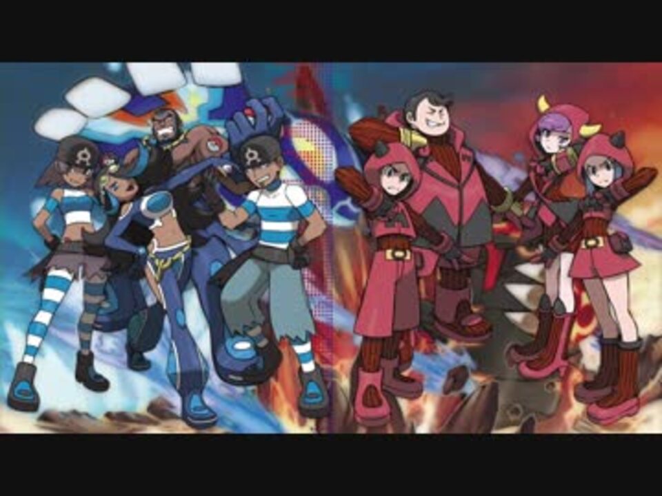 ORAS】戦闘!アクア団・マグマ団 30分耐久【作業bgm】 - ニコニコ動画
